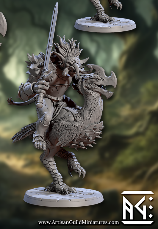 Terror Bird Troll Knights (4 Variants Available) - Artisan Guild