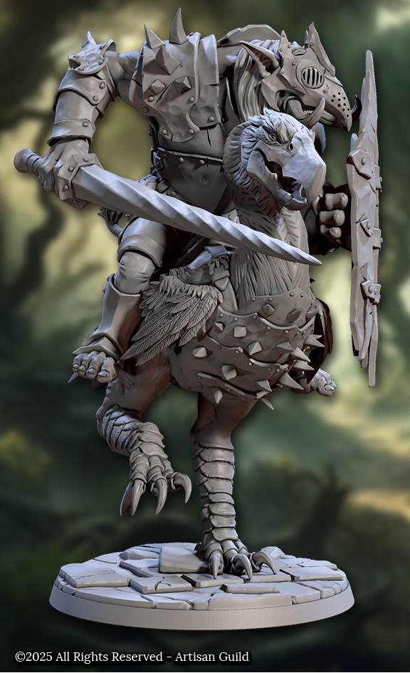 Terror Bird Troll Knights - Helmets (4 Variants Available) - Artisan Guild