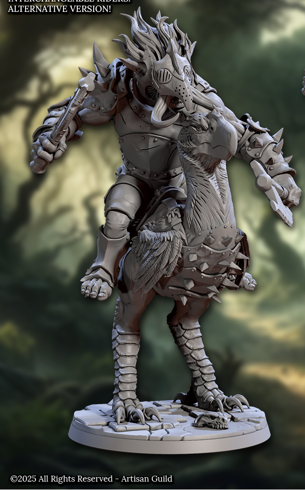 Terror Bird Troll Knights - Helmets (4 Variants Available) - Artisan Guild