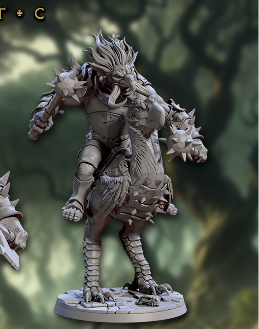 Terror Bird Troll Knights (4 Variants Available) - Artisan Guild