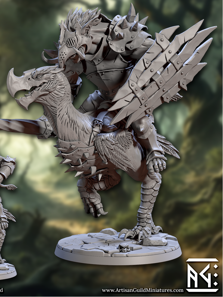 Terror Bird Troll Knights - Helmets (4 Variants Available) - Artisan Guild