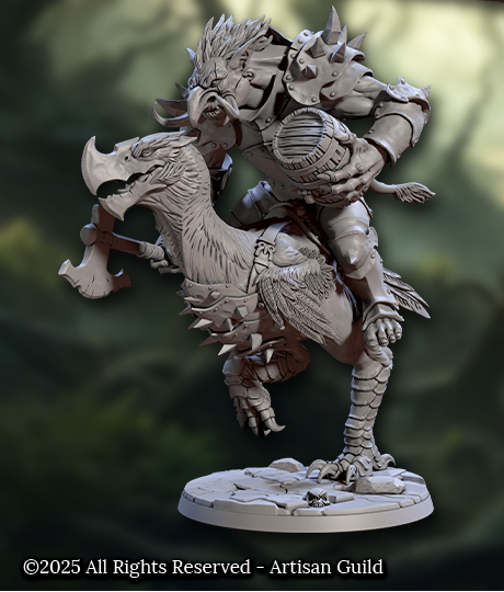 Terror Bird Troll Knights (4 Variants Available) - Artisan Guild