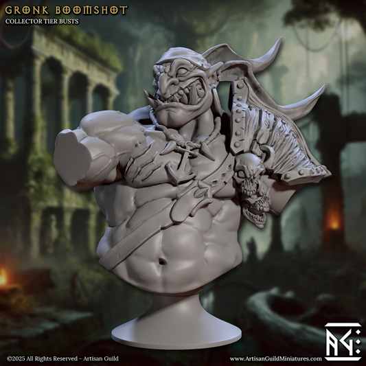 Gronk Boomshot Bust - Artisan Guild