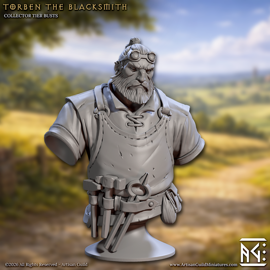 Townsfolk Heroes, Busts (3 Variants Available) - Artisan Guild