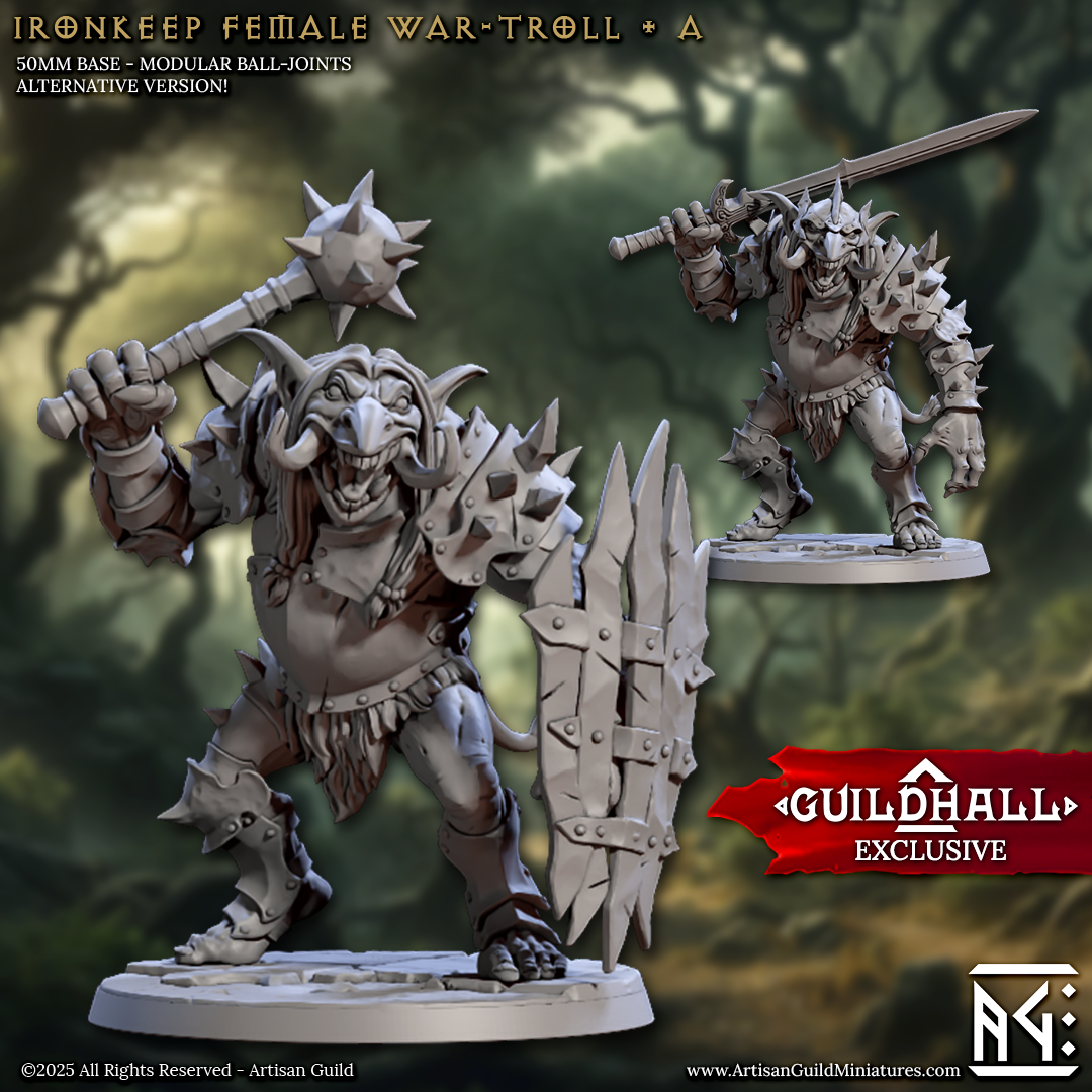 Ironkeep She-Trolls (4 Variants Available) - Artisan Guild