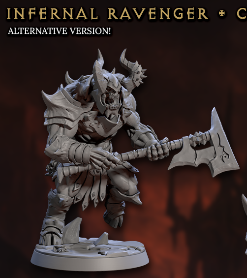 Basarakh, Infernal Ravagers, Set 2 (6 Variants Available) - Artisan Guild