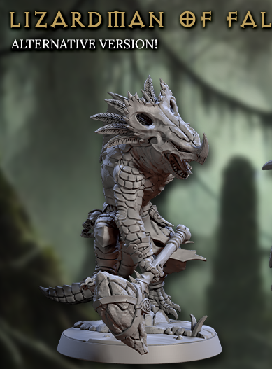Lizardmen of Falgor, Set 2 (6 Variants Available) - Artisan Guild (Copy)