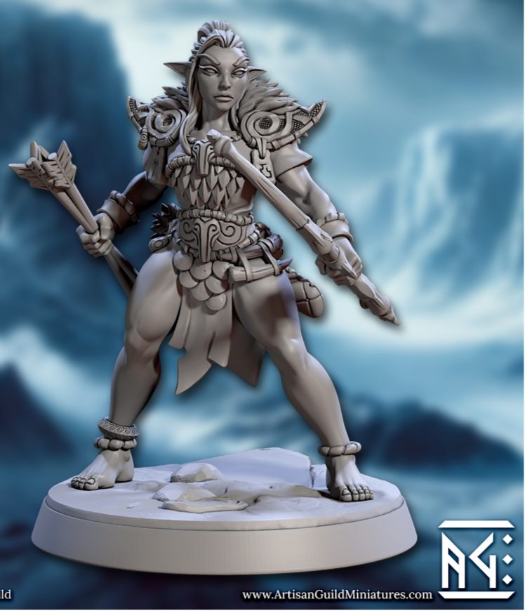 Frost Alfar, Winter Elves (6 Variants Available) - Artisan Guild
