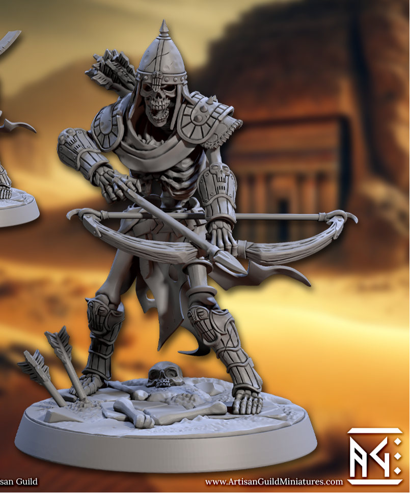 Tombsworn Skeletons, Helmets (6 Variants Available) - Artisan Guild