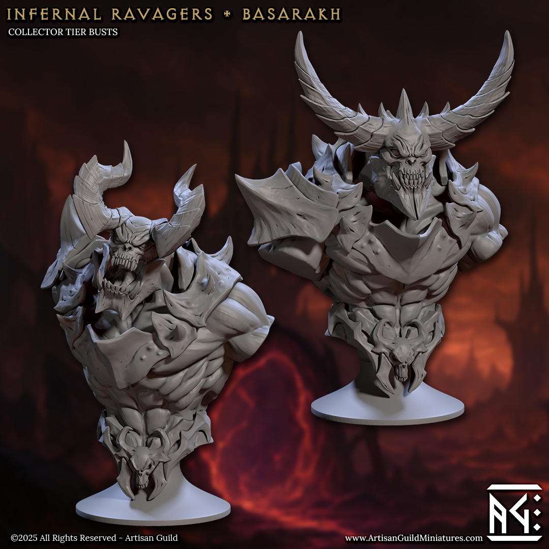 Infernal Ravagers, Bust (2 Variants Available) - Artisan Guild