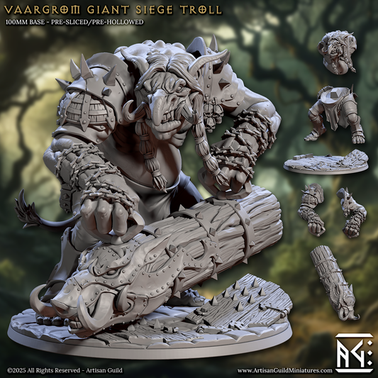 Vaargrom, Giant Siege Troll - Artisan Guild