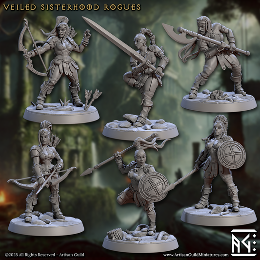Veiled Sisterhood Rogues (6 Variants Available) - Artisan Guild