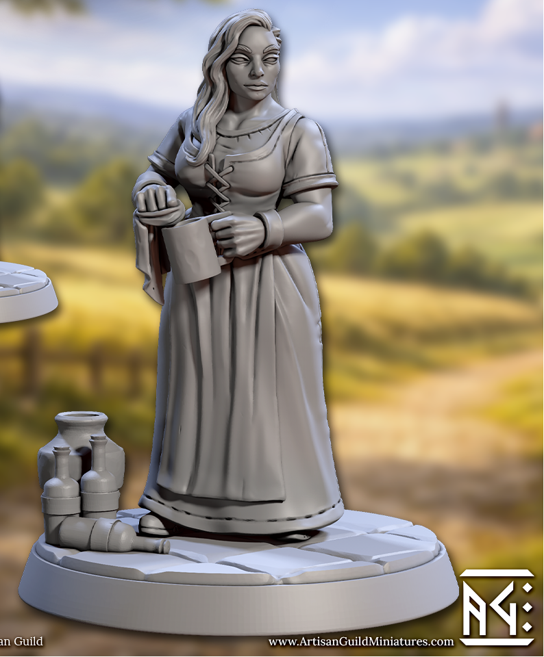 Townsfolk Peasant Women (4 Variants Available) - Artisan Guild