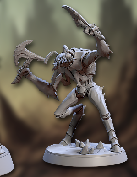 Zeek Scuttlers, Weapons - 6 Variants Available (Warrior Insect Folk) - Artisan Guild