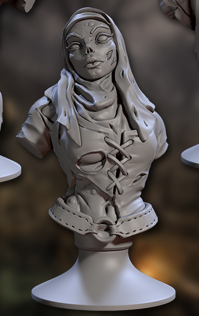 Zombie Walkers and Zombie Heroes, Busts (8 Variants Available) - Artisan Guild