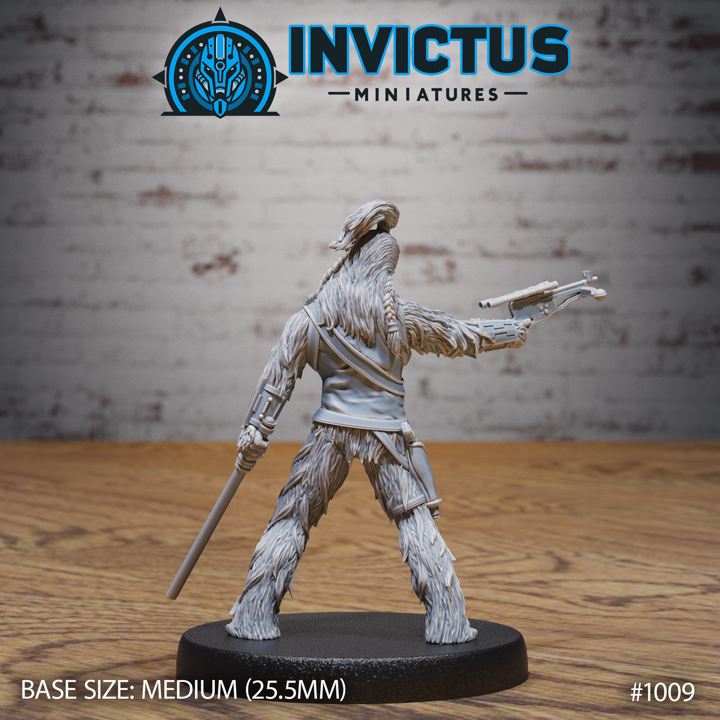Woolly Rebel, Set 4 (4 Variants Available) - Invictus Miniatures