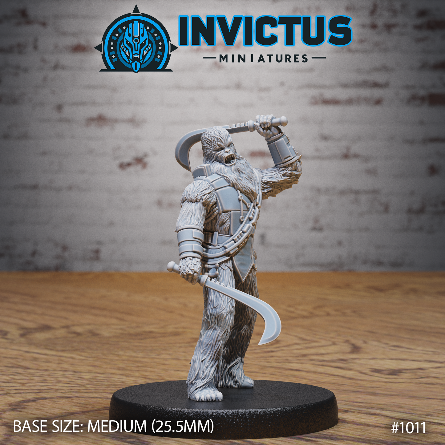 Woolly Rebel, Set 4 (4 Variants Available) - Invictus Miniatures