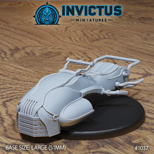 Sci Fi Bikes (5 Variants Available) - Invictus Miniatures