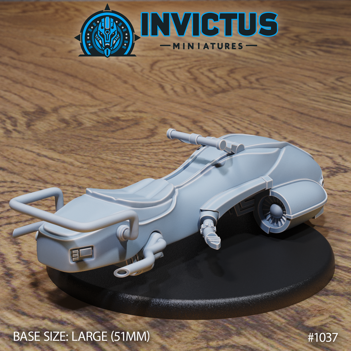 Sci Fi Bikes (5 Variants Available) - Invictus Miniatures