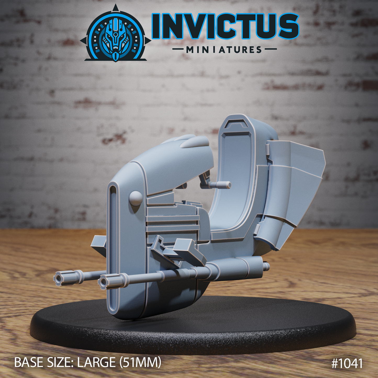 Sci Fi Bikes (5 Variants Available) - Invictus Miniatures