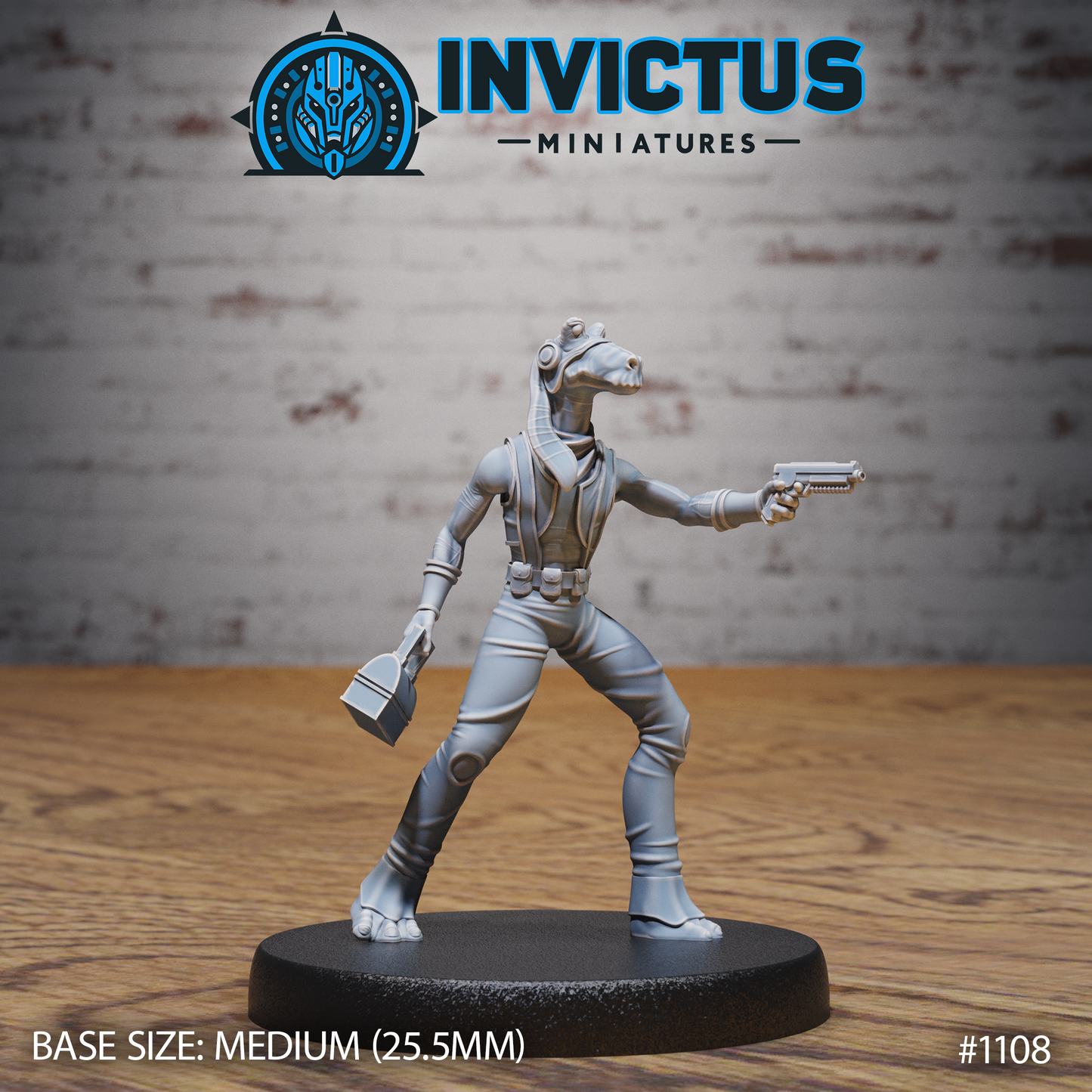 Froggy Alien Tribe, Set 2 (5 Variants Available) - Invictus Miniatures