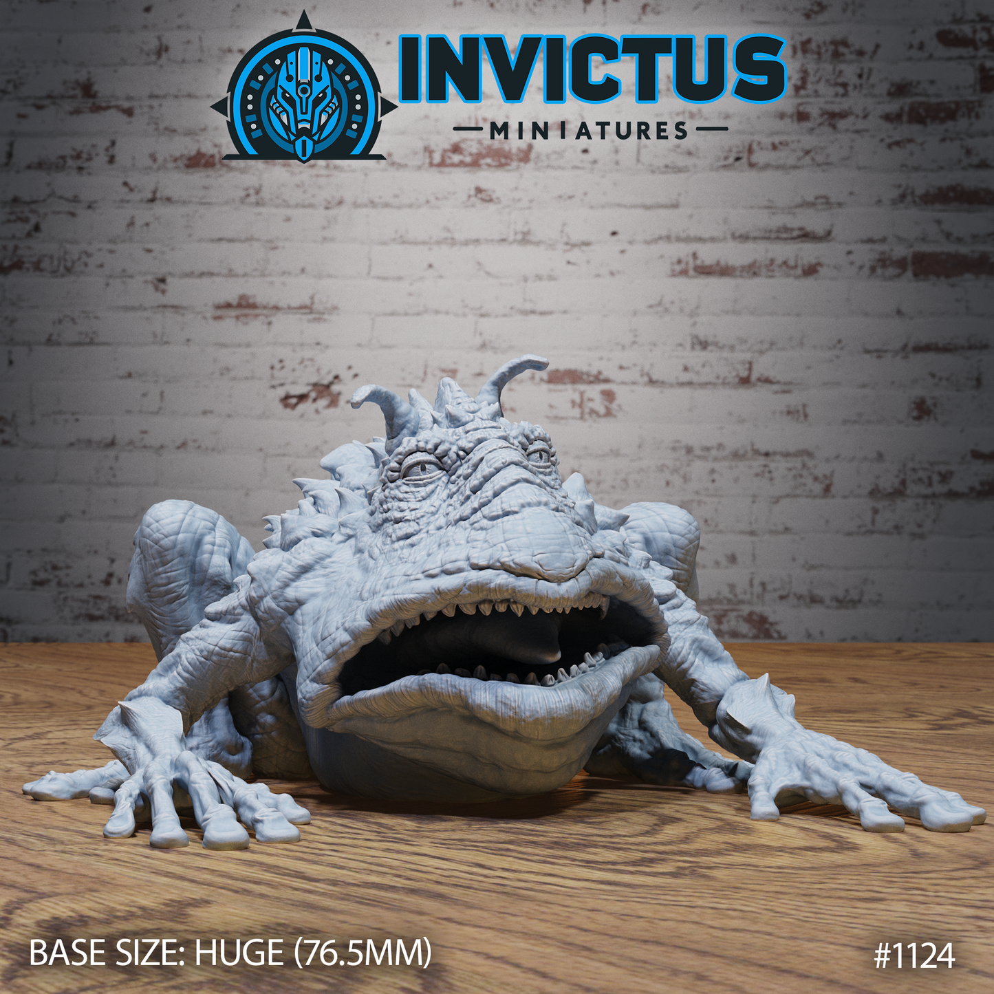 Toad King Alien (3 Variants Available) - Invictus Miniatures