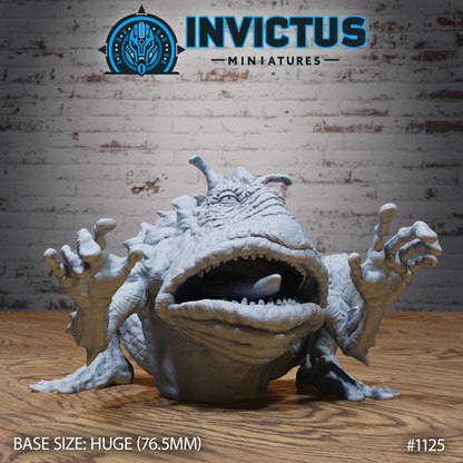 Toad King Alien (3 Variants Available) - Invictus Miniatures