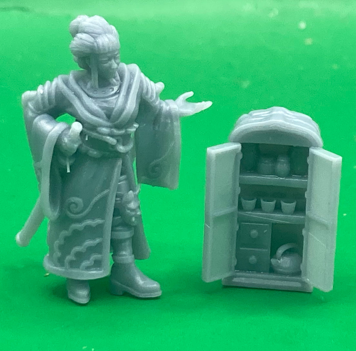 Lady Keiko, Tea Merchant (2 Variants Available) - Print Minis