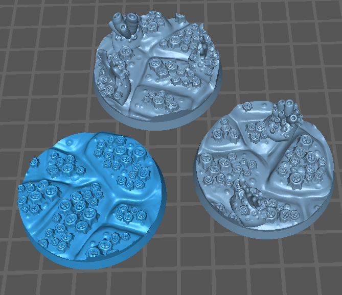 Abyssal Depth Bases - Barnacled Ocean Floor Base Set (35 Variants Available) - Battle Yak