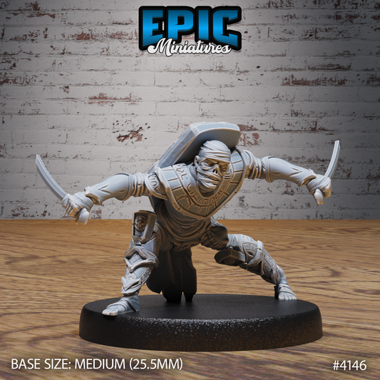 Mummy Warrior, Set 1 (4 Variants Available) - Epic Miniatures (Copy)