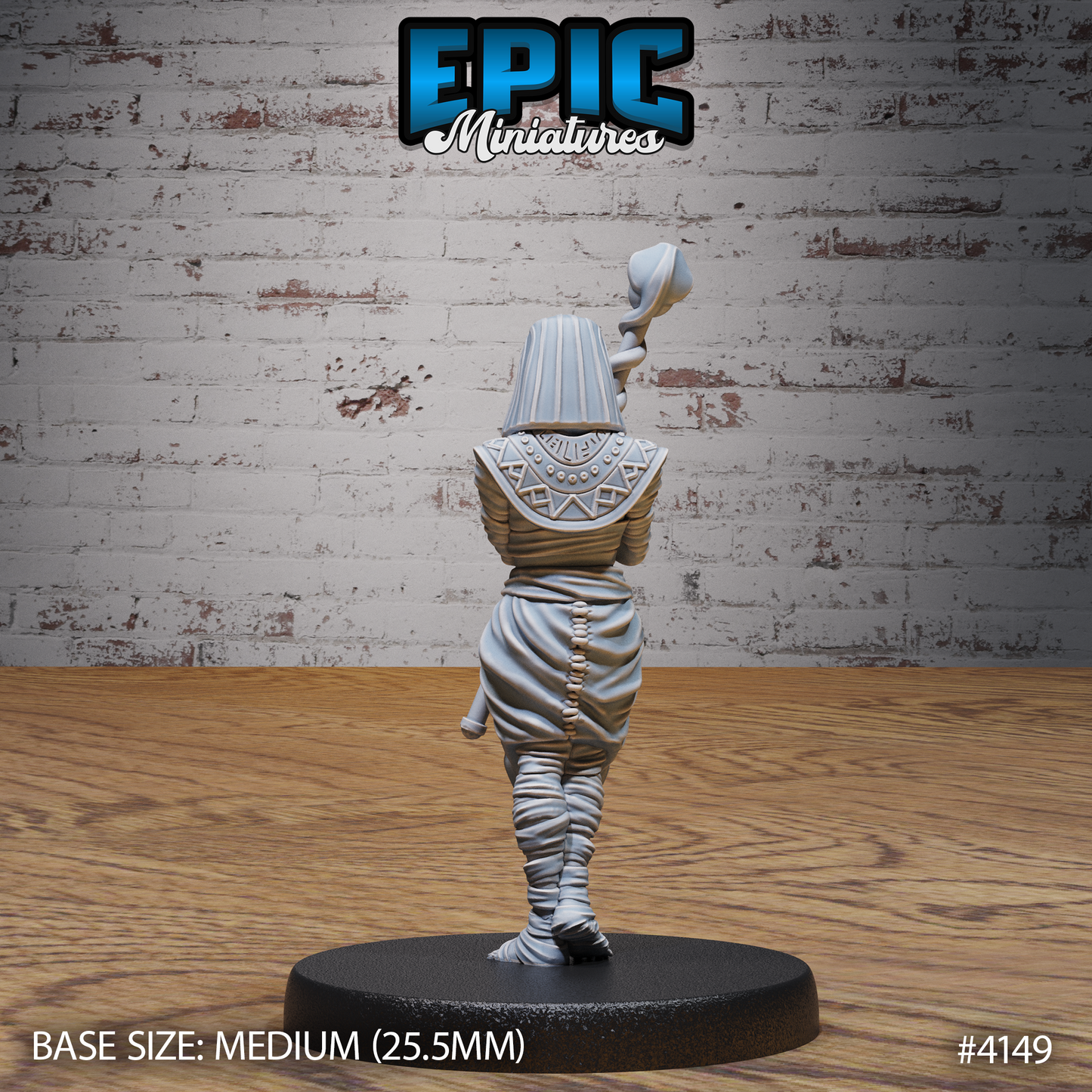 Mummy Warrior, Set 1 (4 Variants Available) - Epic Miniatures (Copy)