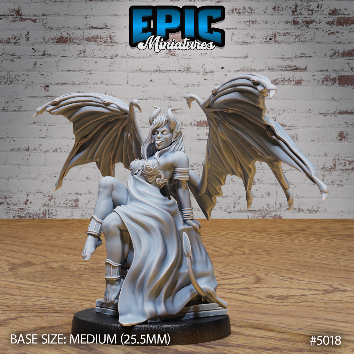 Succubus Demon (3 Variants Available) - Epic Miniatures