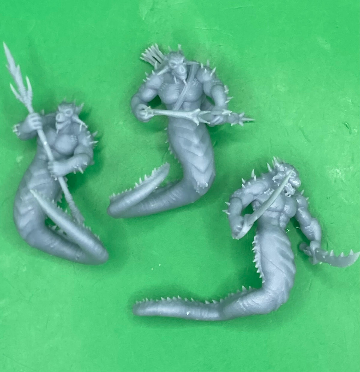 Fire Salamander (3 Variants) - Epic Miniatures