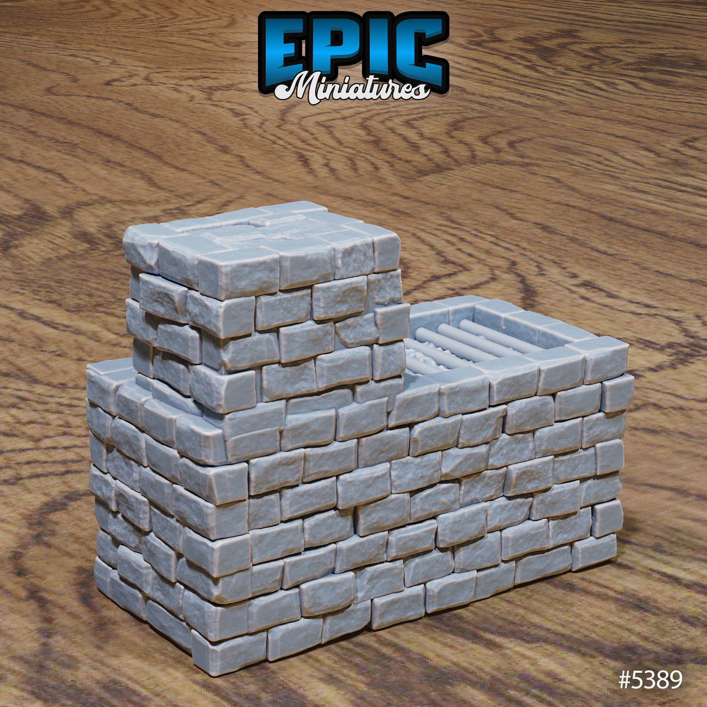 Medieval Hut, Scatter Set - Kitchen (5 Variants Available) - Epic Miniatures