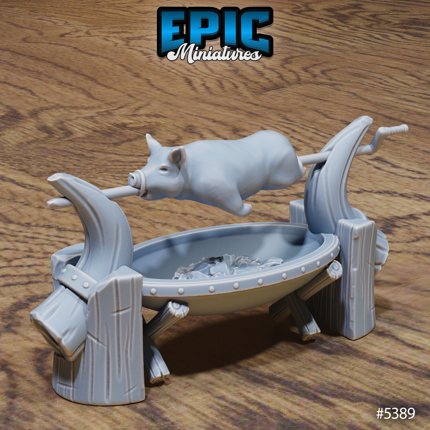 Medieval Hut, Scatter Set - Kitchen (5 Variants Available) - Epic Miniatures