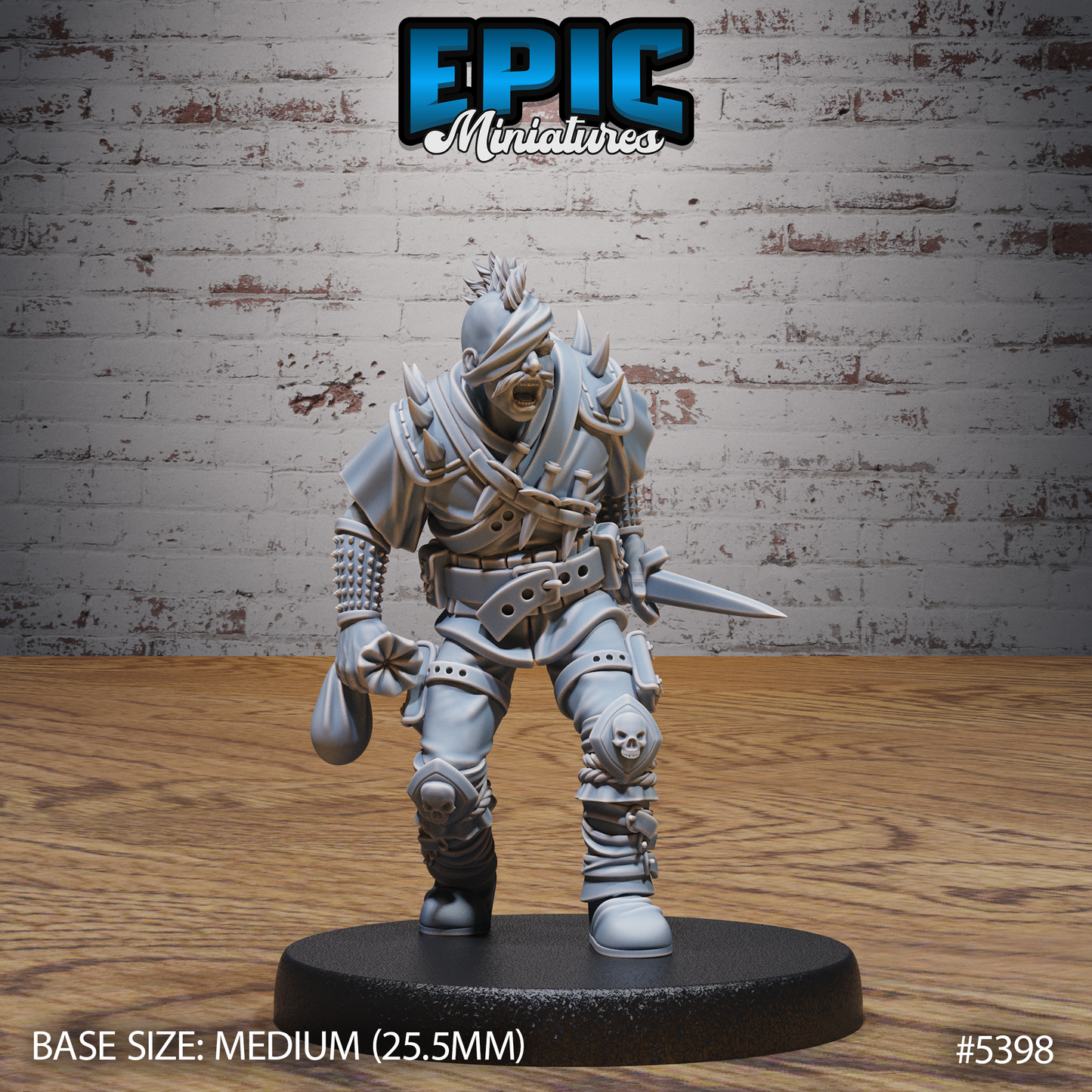 Wild Bandits, Set 1 (4 Variants Available) - Epic Miniatures