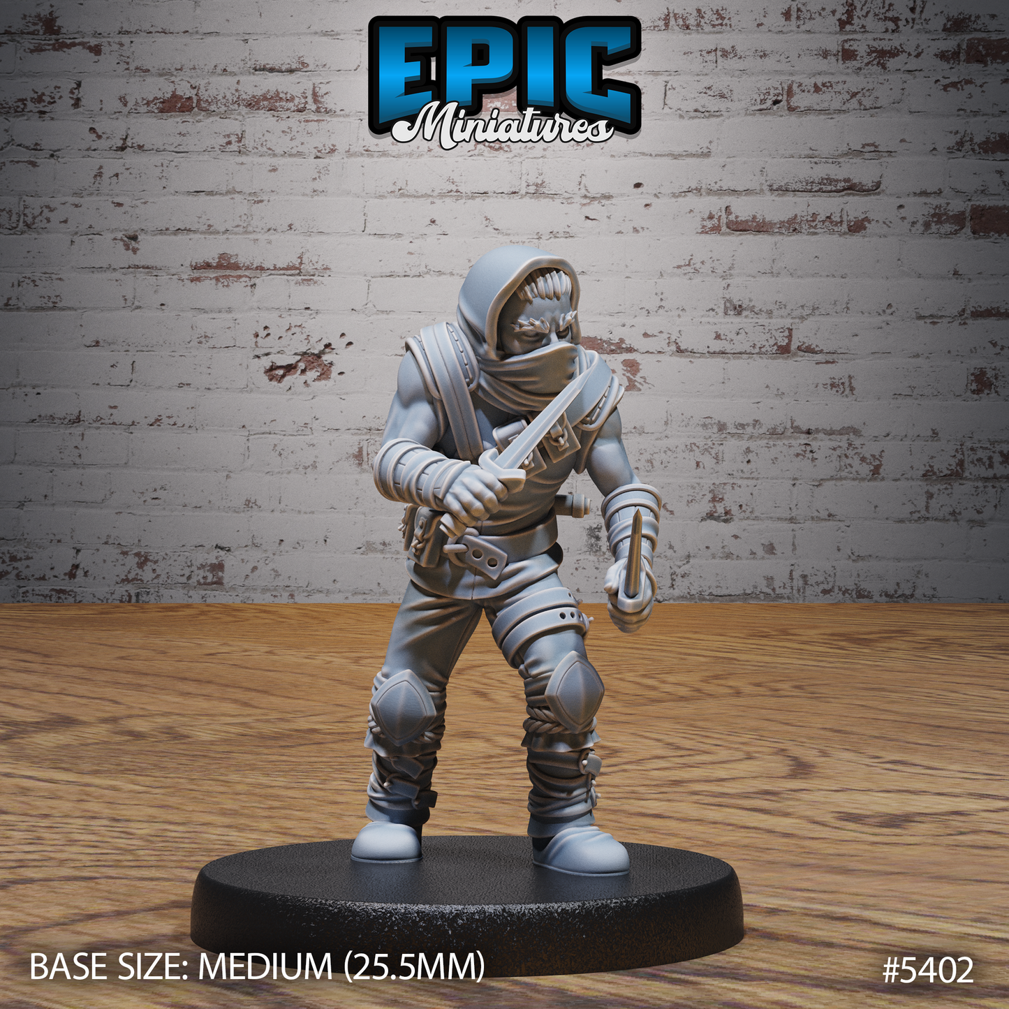Wild Bandits, Set 2 (4 Variants Available) - Epic Miniatures