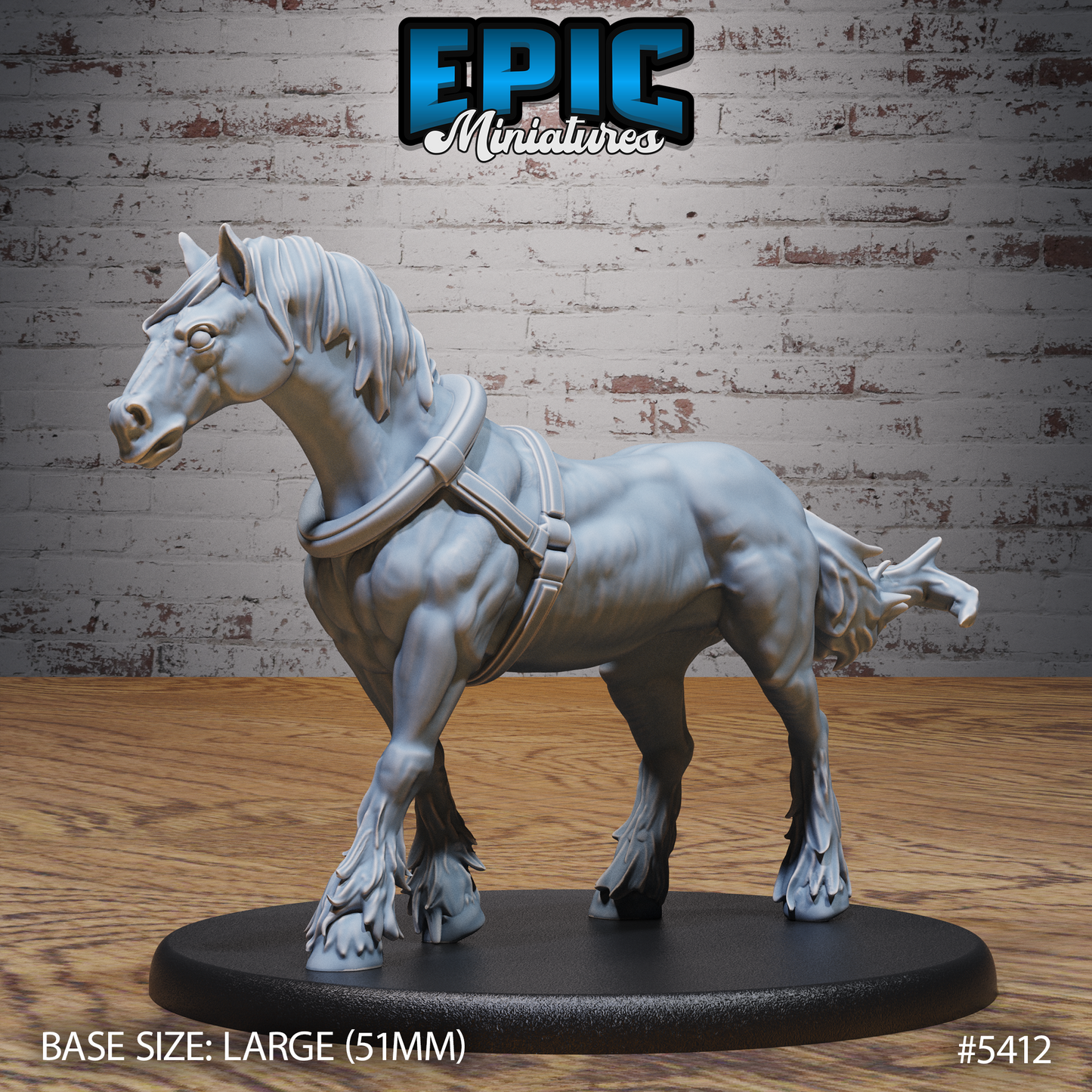 Bandit Horse Wagon - Epic Miniatures