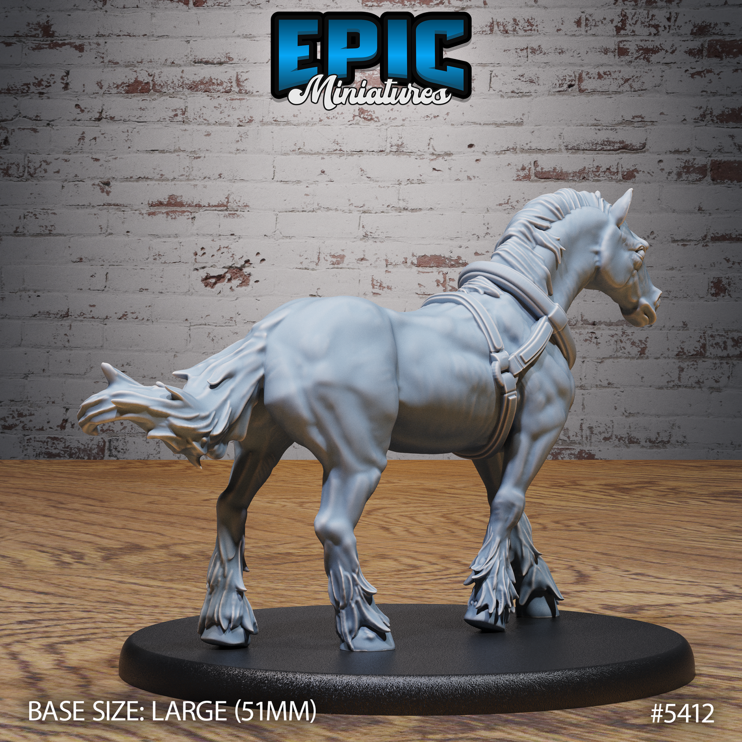 Bandit Horse Wagon - Epic Miniatures