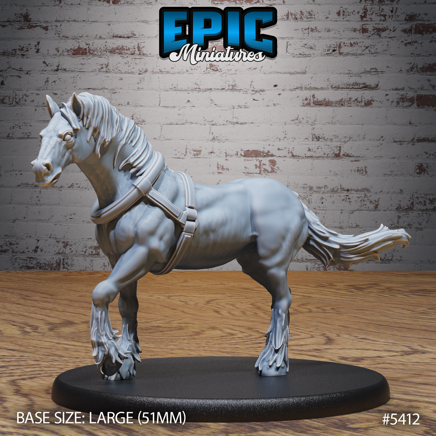 Bandit Horse Wagon - Epic Miniatures