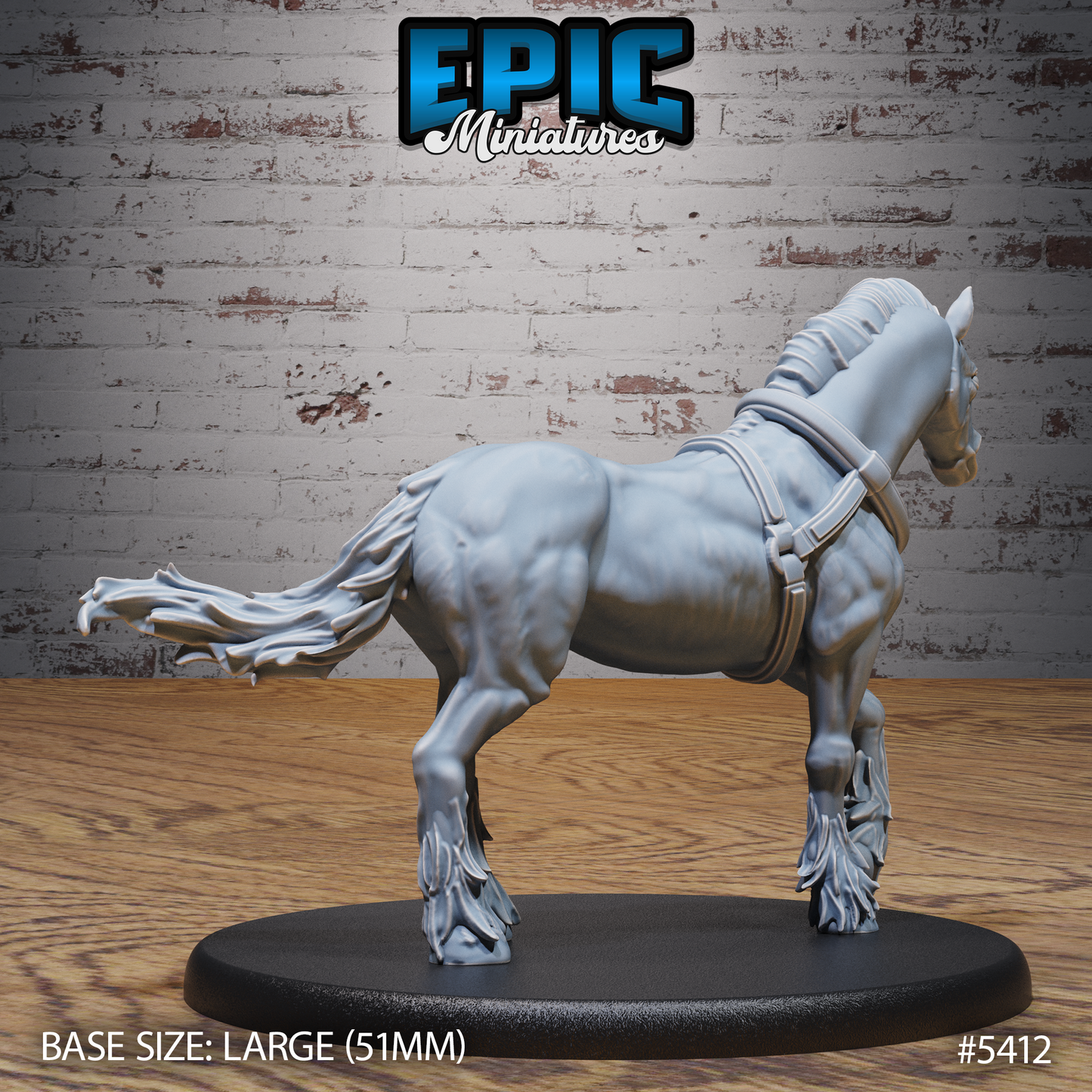 Bandit Horse Wagon - Epic Miniatures