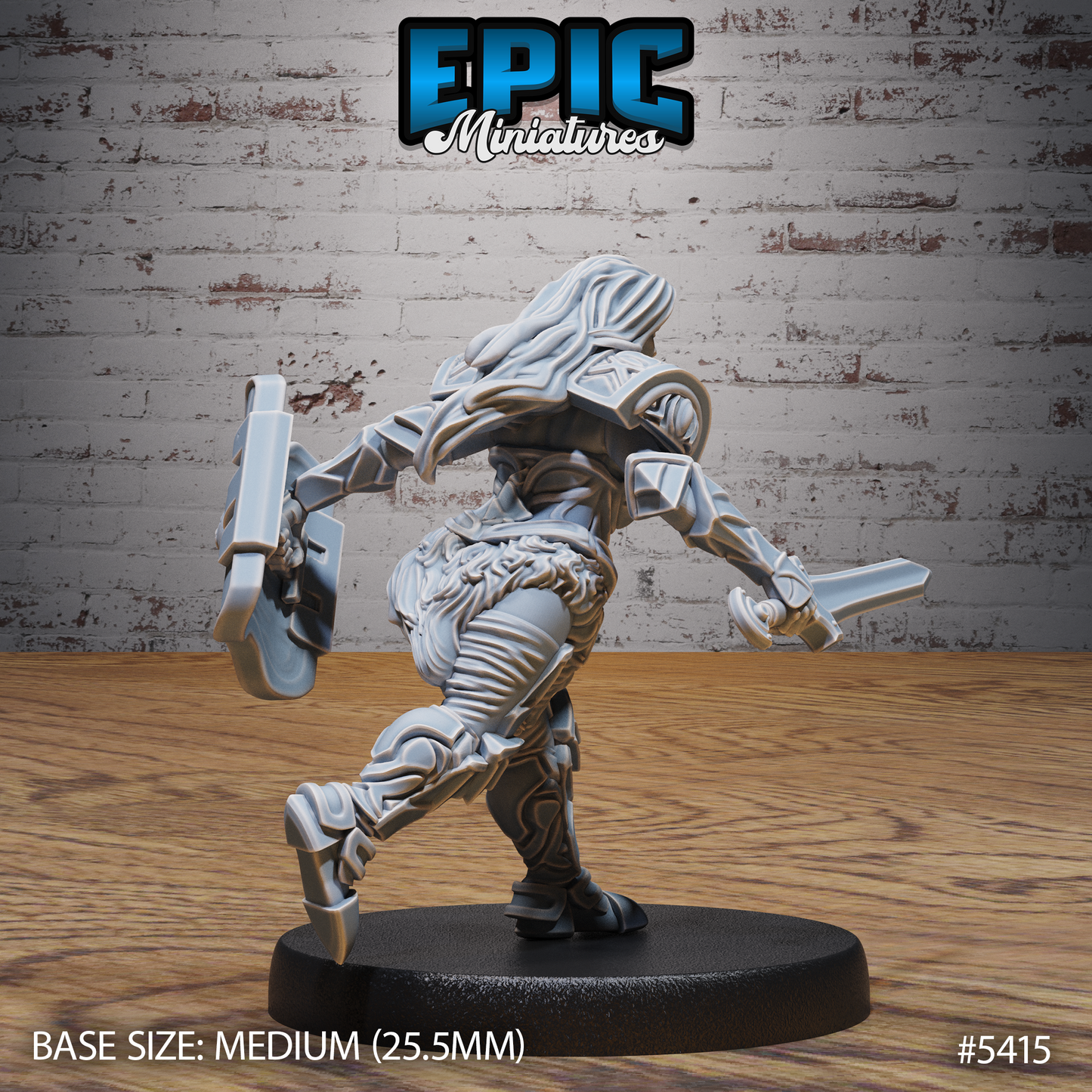 Dwarf Female Bandits (4 Variants Available) - Epic Miniatures