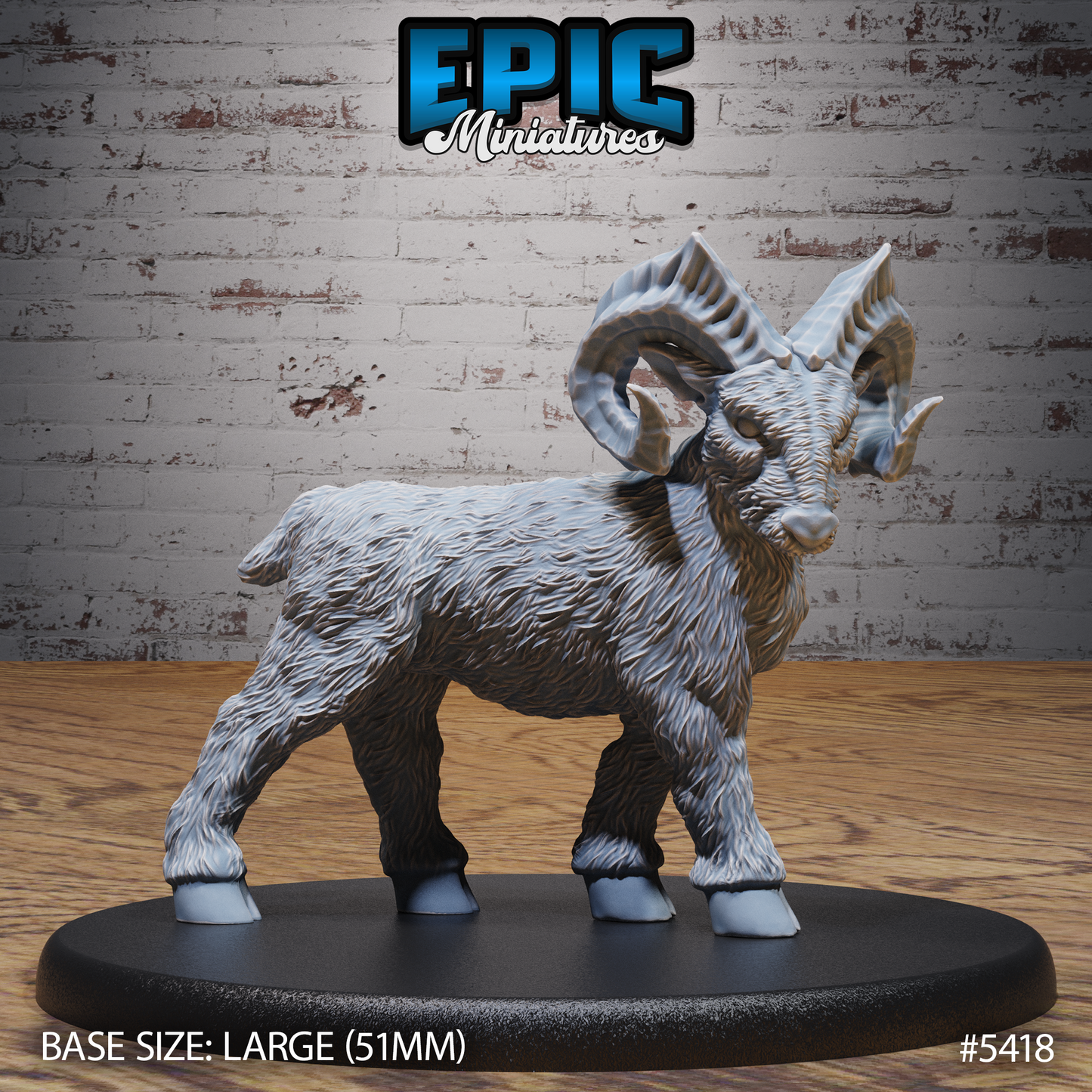 Dwarven Goats (3 Variants Available) - Epic Miniatures (Copy)