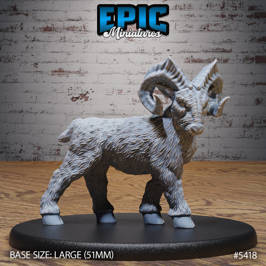 Dwarven Goats (3 Variants Available) - Epic Miniatures (Copy)