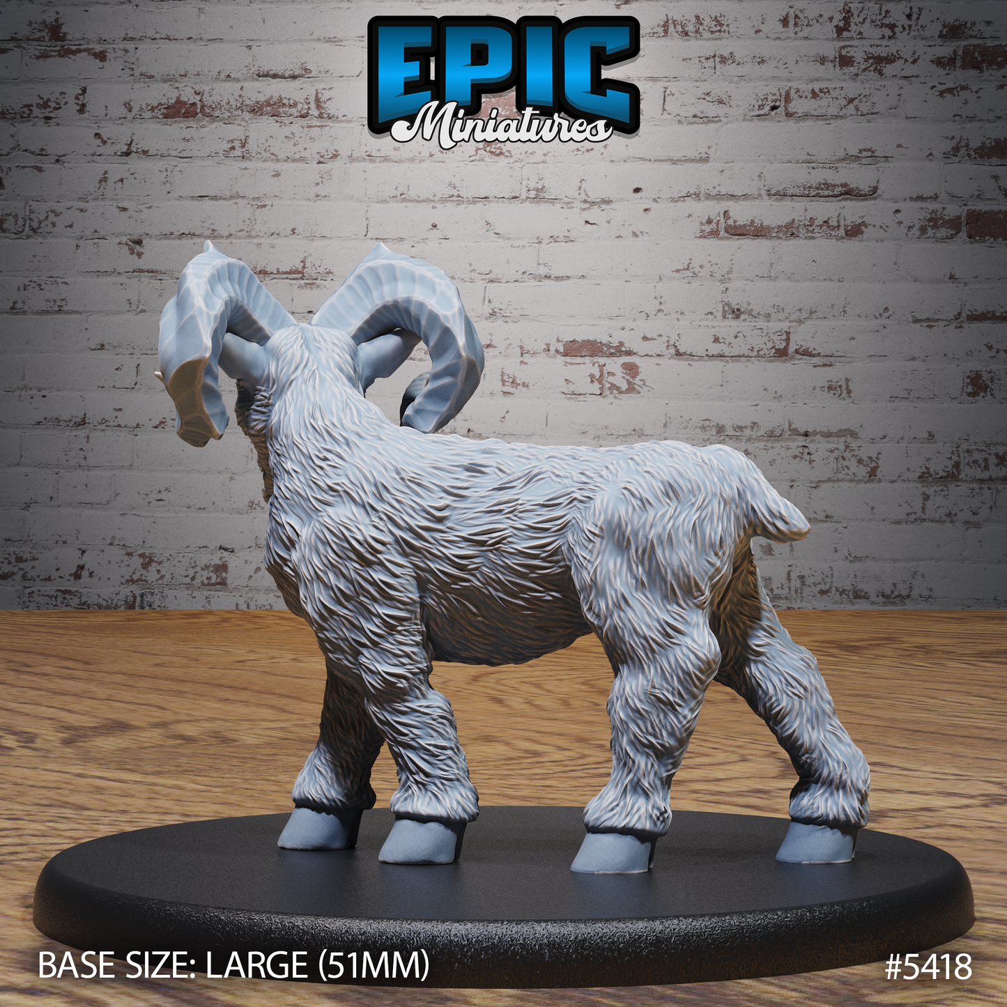 Dwarven Goats (3 Variants Available) - Epic Miniatures (Copy)