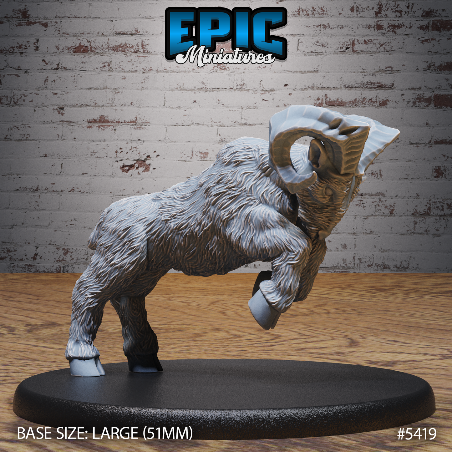 Dwarven Goats (3 Variants Available) - Epic Miniatures (Copy)