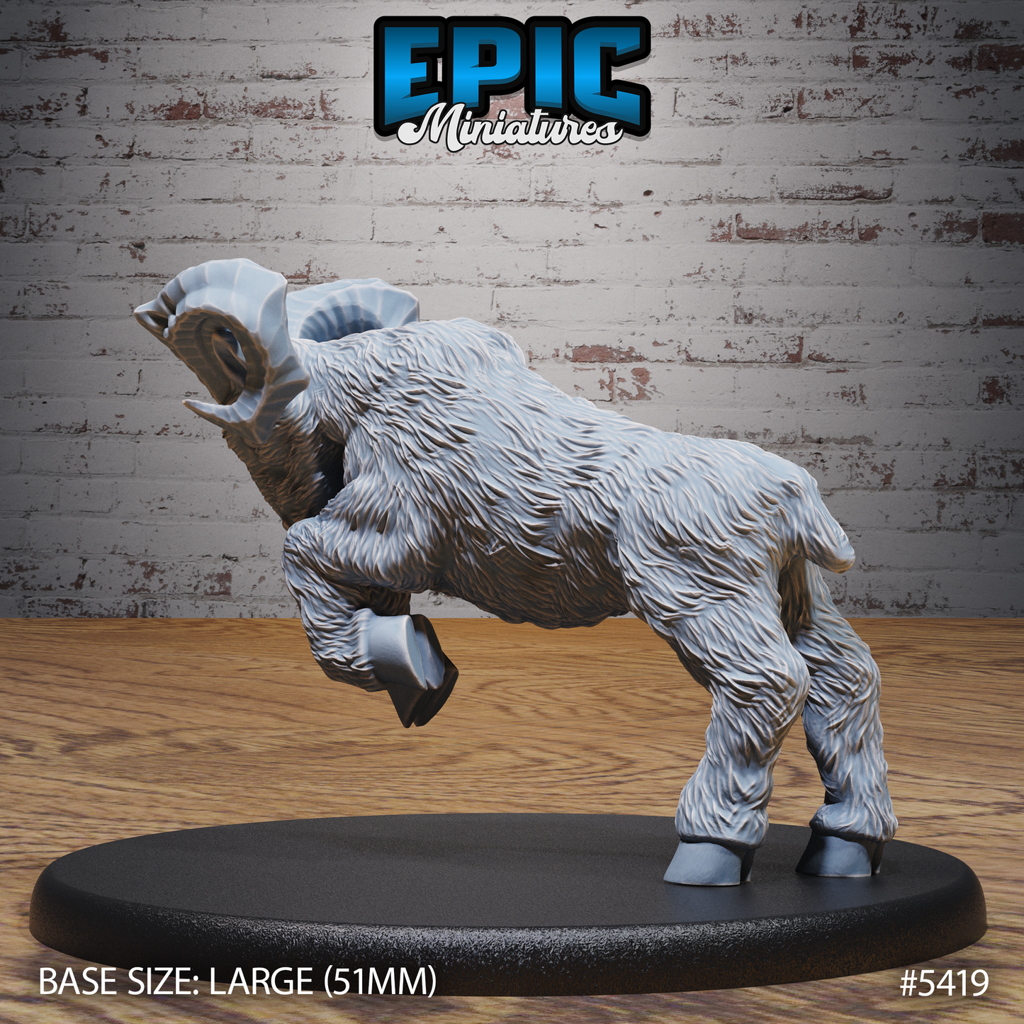 Dwarven Goats (3 Variants Available) - Epic Miniatures (Copy)