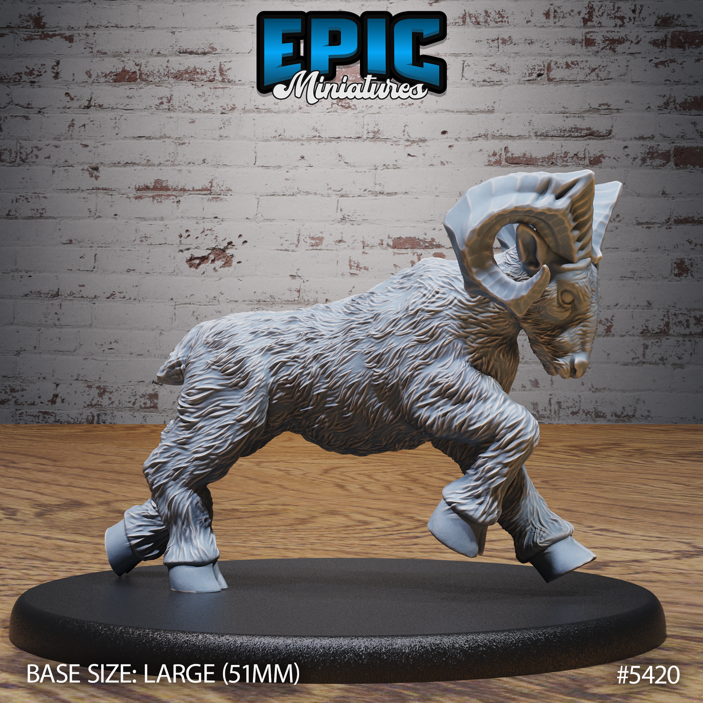 Dwarven Goats (3 Variants Available) - Epic Miniatures (Copy)