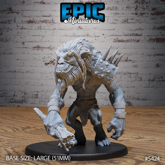 Longneck Troll (3 Variants Available) - Epic Miniatures