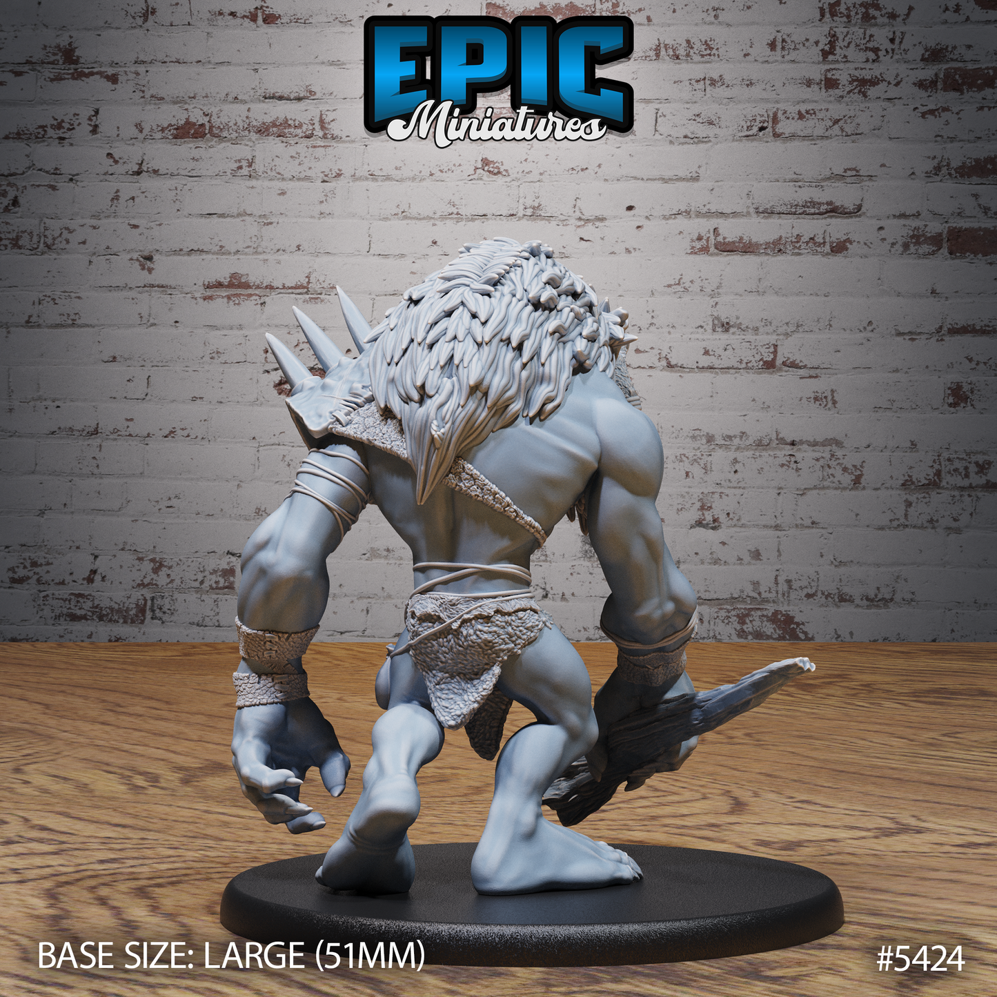 Longneck Troll (3 Variants Available) - Epic Miniatures